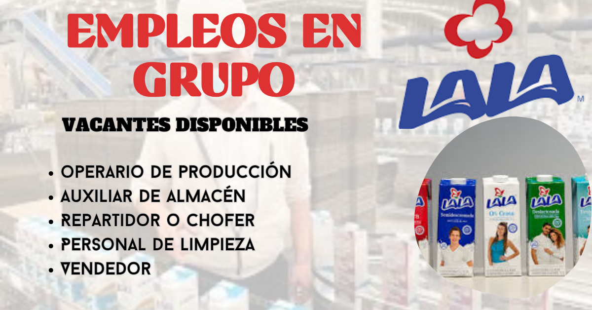 Empleos en - Grupo Lala