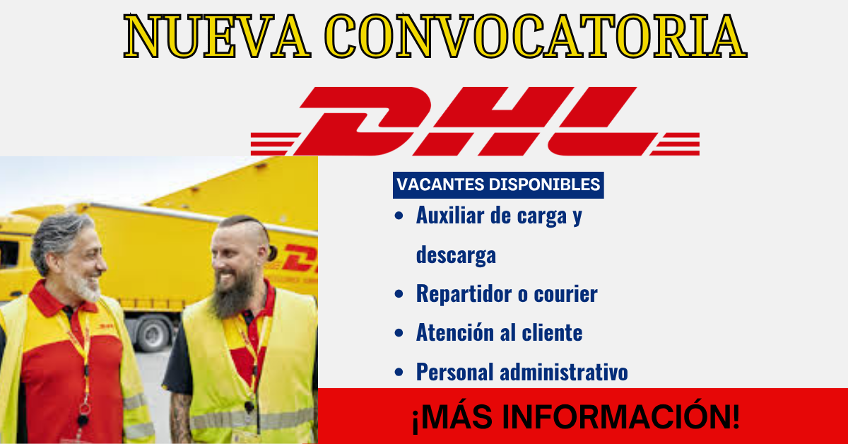 Nueva Convocatoria - Dhl
