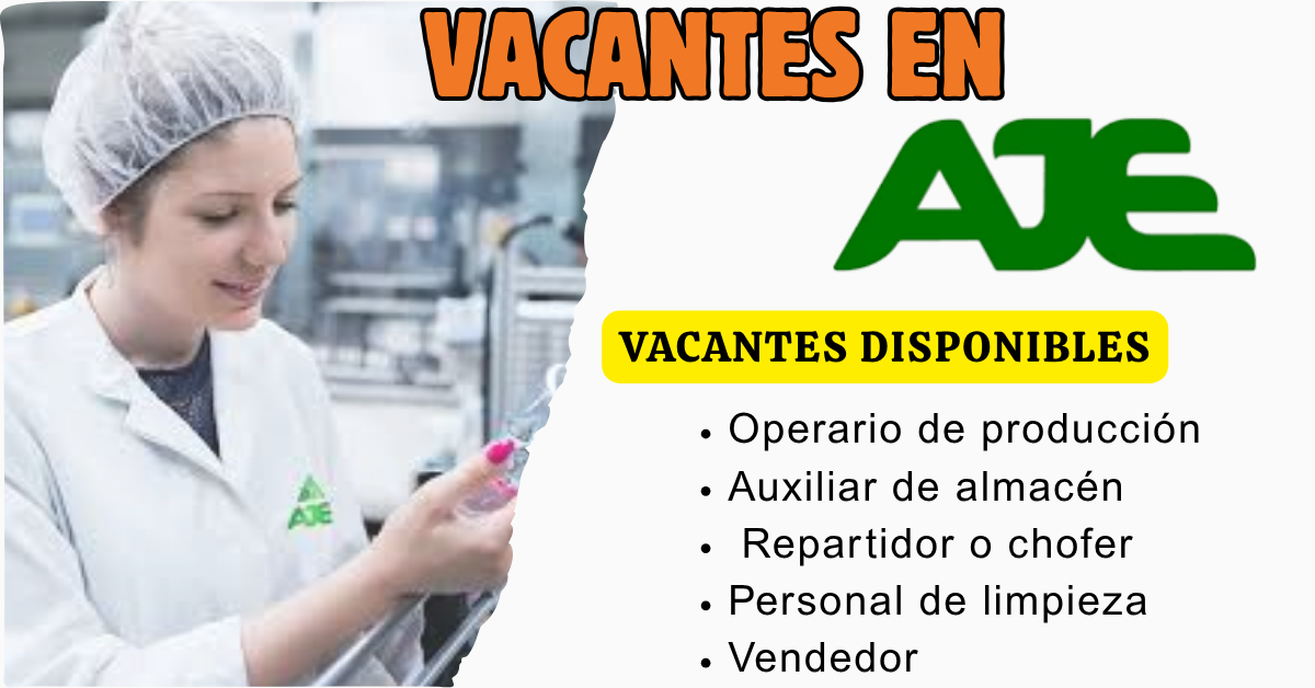 Vacantes Disponibles - Aje